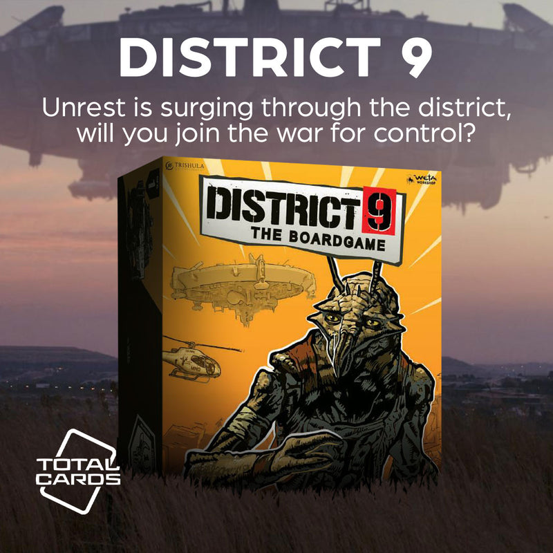 Head to District 9 in this epic board game!