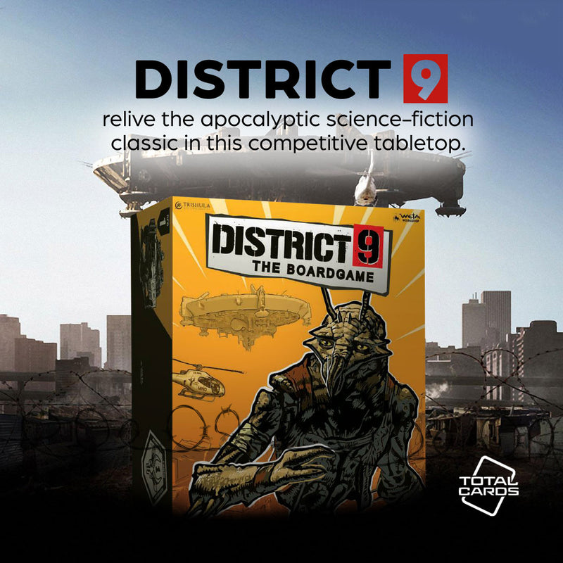 Take control with District 9 - the board game!