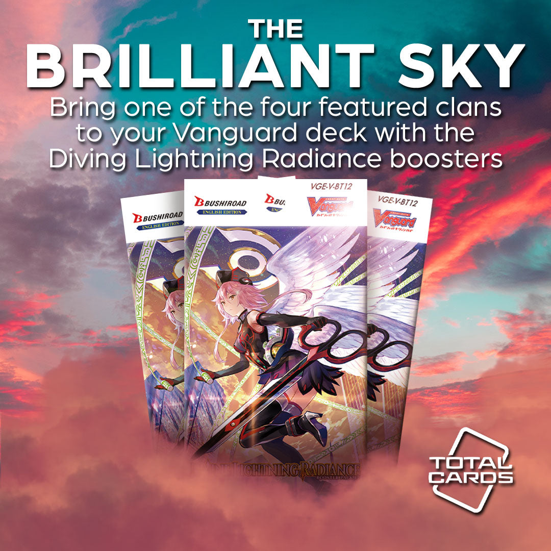 Boost your Cardfight Vanguard deck with Divine Lightning Radiance!