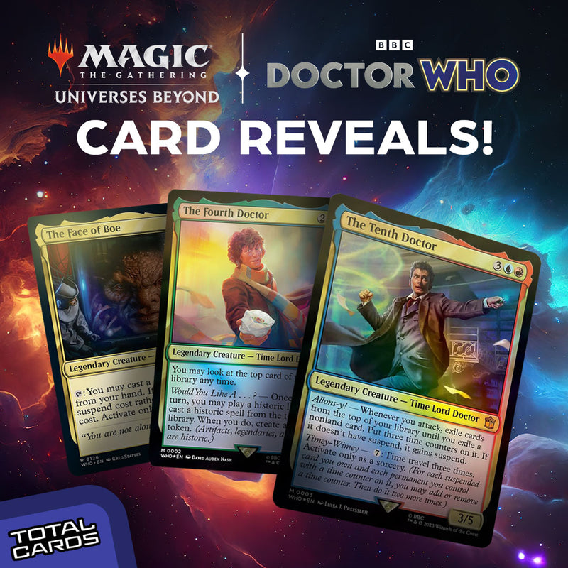 Even more Doctor Who Magic the Gathering reveals!
