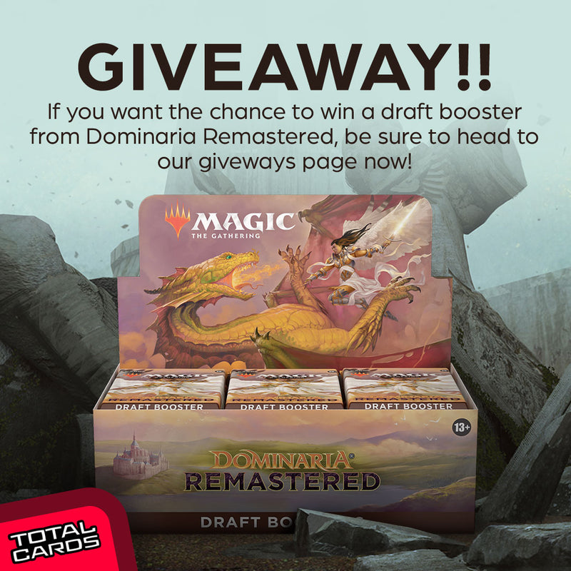 Dominaria Remastered Draft Booster Box Giveaway!