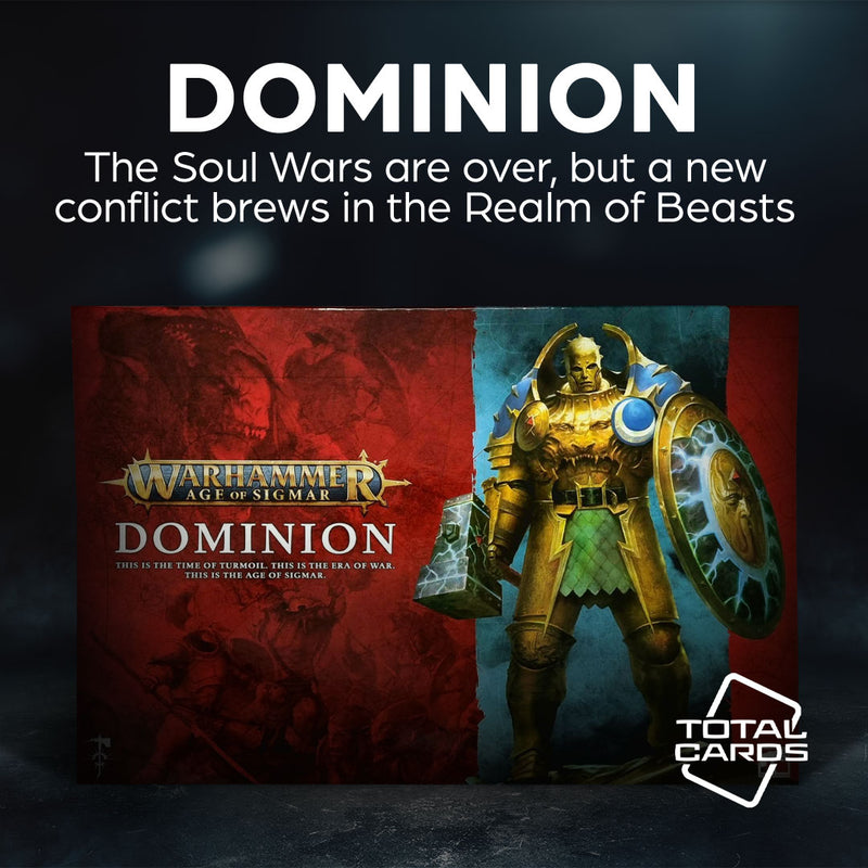 Start an epic battle with the Age of Sigmar Dominion box!