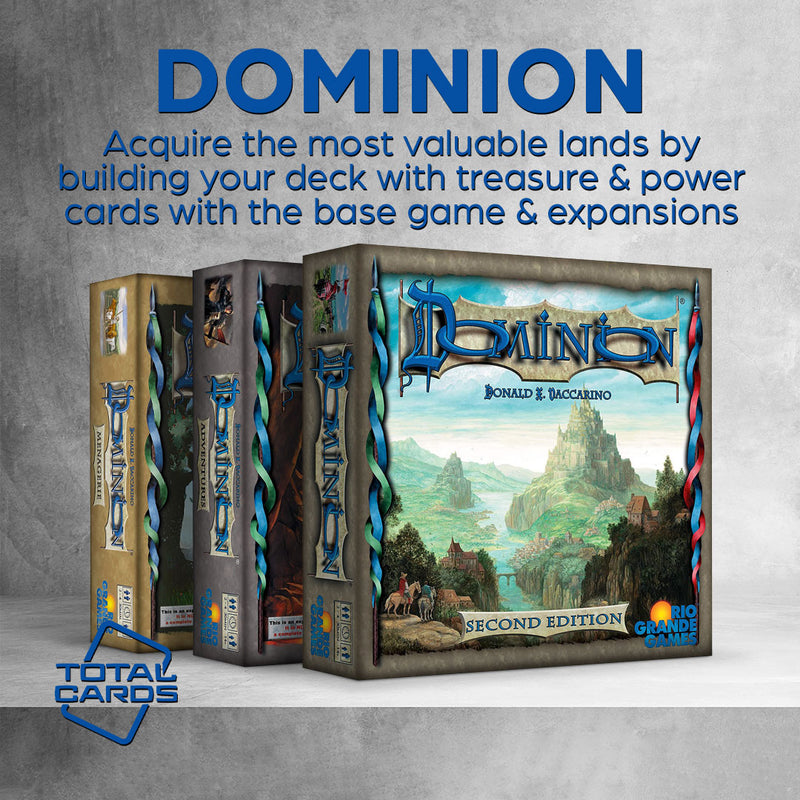 Dive into Dominion and its ton of expansions!
