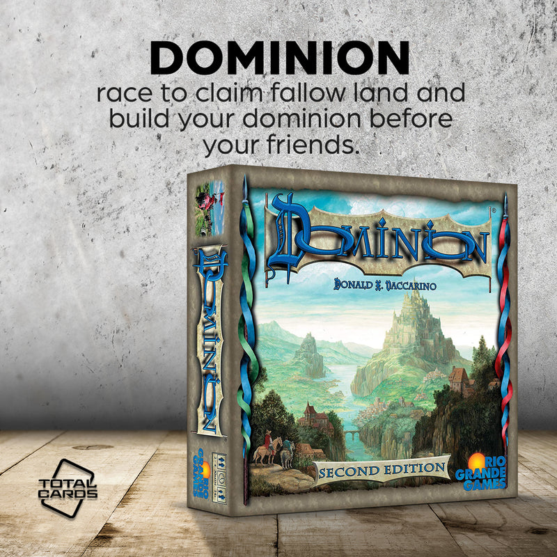 Expand your rule with the game of Dominion!