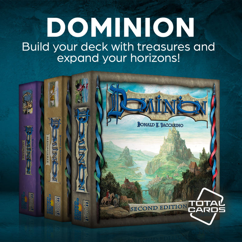 Experience the massive Dominion and its ton of expansions!