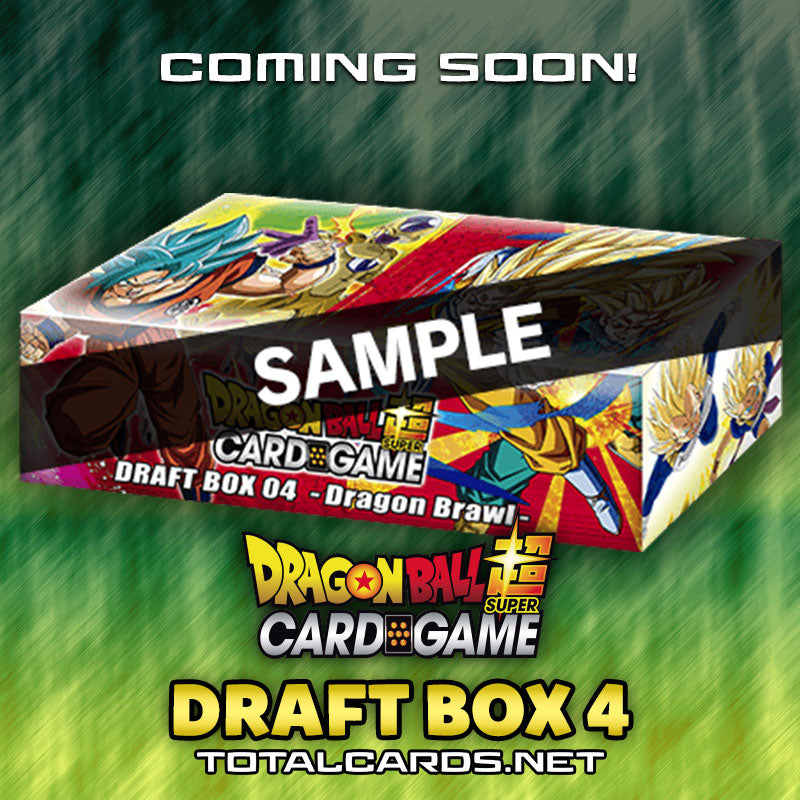 Dragon Ball Super Card Game - Draft Box 4 Now Available to Pre-Order!!!
