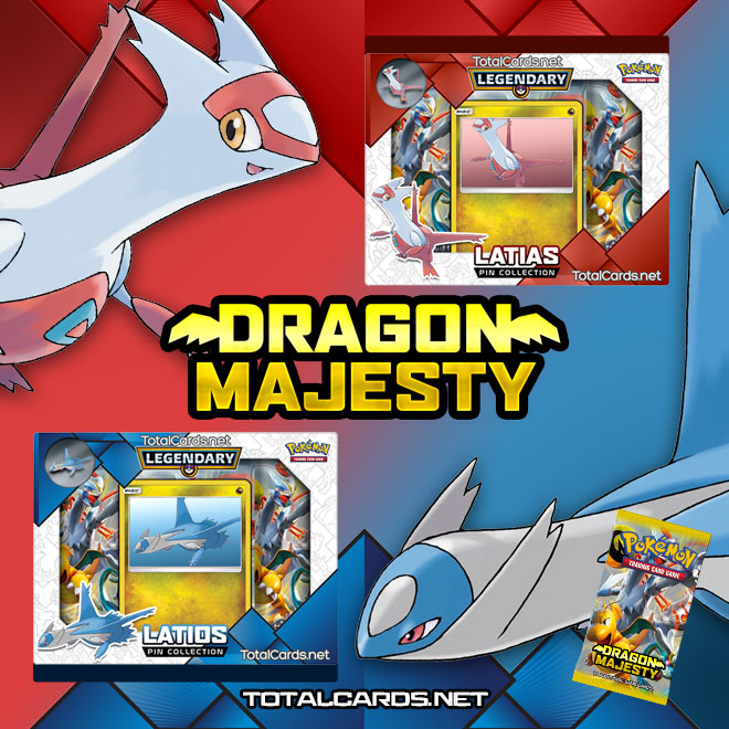 New Pokemon Dragon Majesty Pin Collection Boxes Announced!