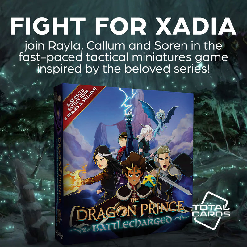 Experience the Dragon Prince as a fast-paced miniatures game!