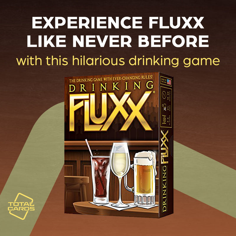 Experience a hilarious game with Drinking Fluxx