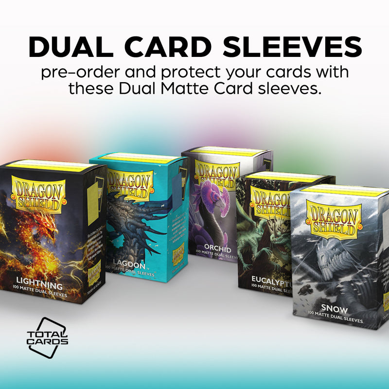 Protect your cards with these awesome Dragon Shield sleeves!