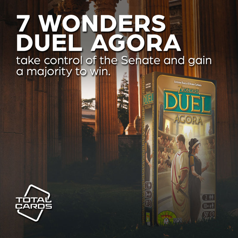 Introduce the power of the senate with 7 Wonders Duel - Agora