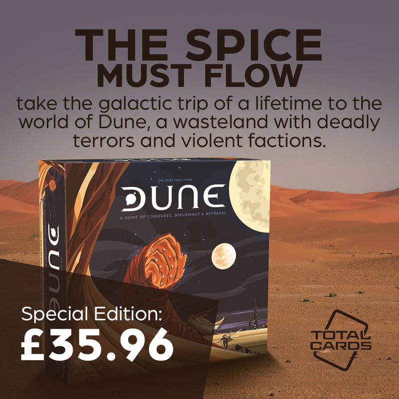 The spice must flow! Battle for the spice in Dune - the Boardgame!