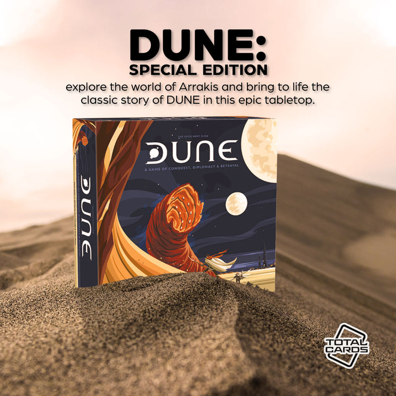 Vie for control of the spice in the epic Dune boardgame!