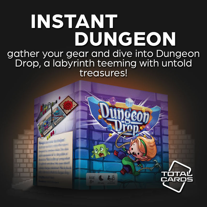 Be careful not to dive too deep in Dungeon Drop!