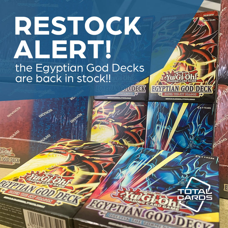 Egyptian God structure decks back in stock!