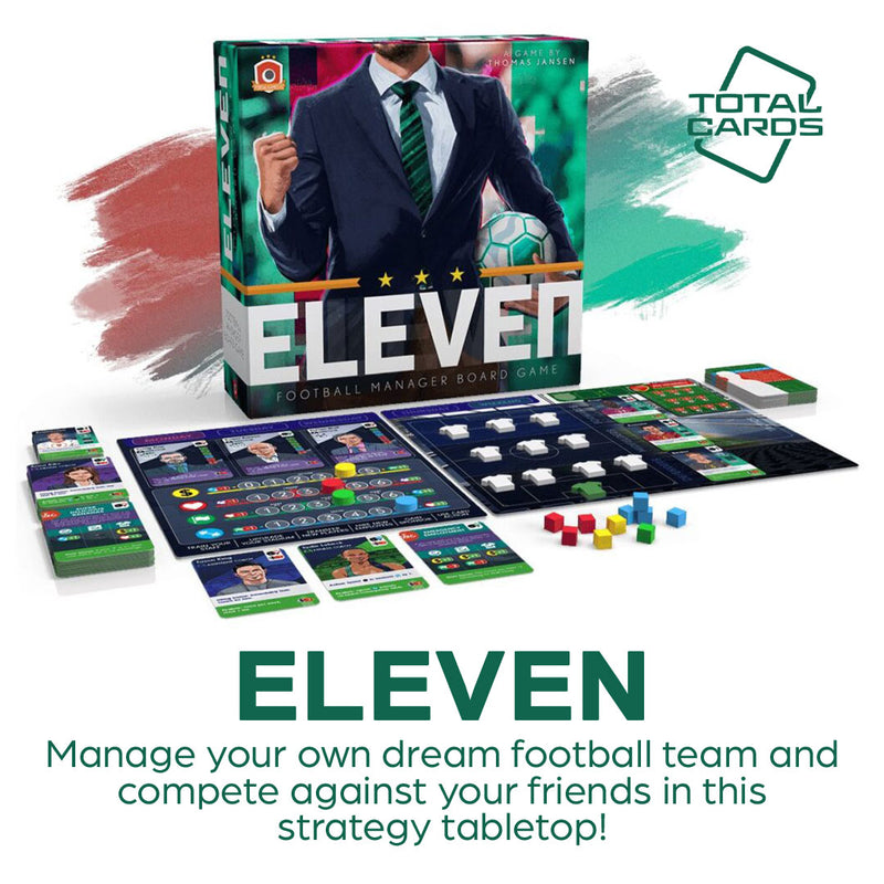 Lead your team to greatness in Eleven - Football Manager!