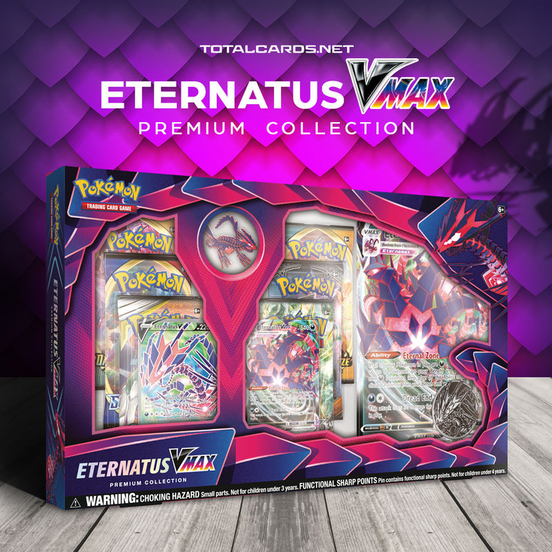 Pokémon Eternatus VMAX Premium Collection Available to Pre-Order