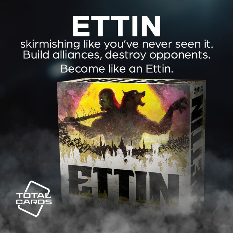 Team up and battle two-headed giants in Ettin!