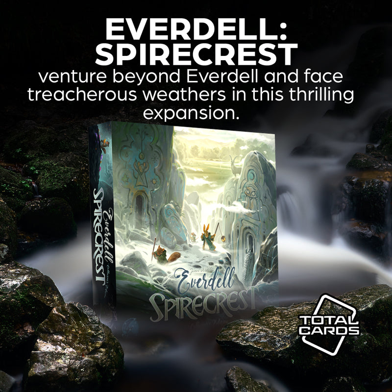 Brave the harsh winter in Everdell Spirecrest!