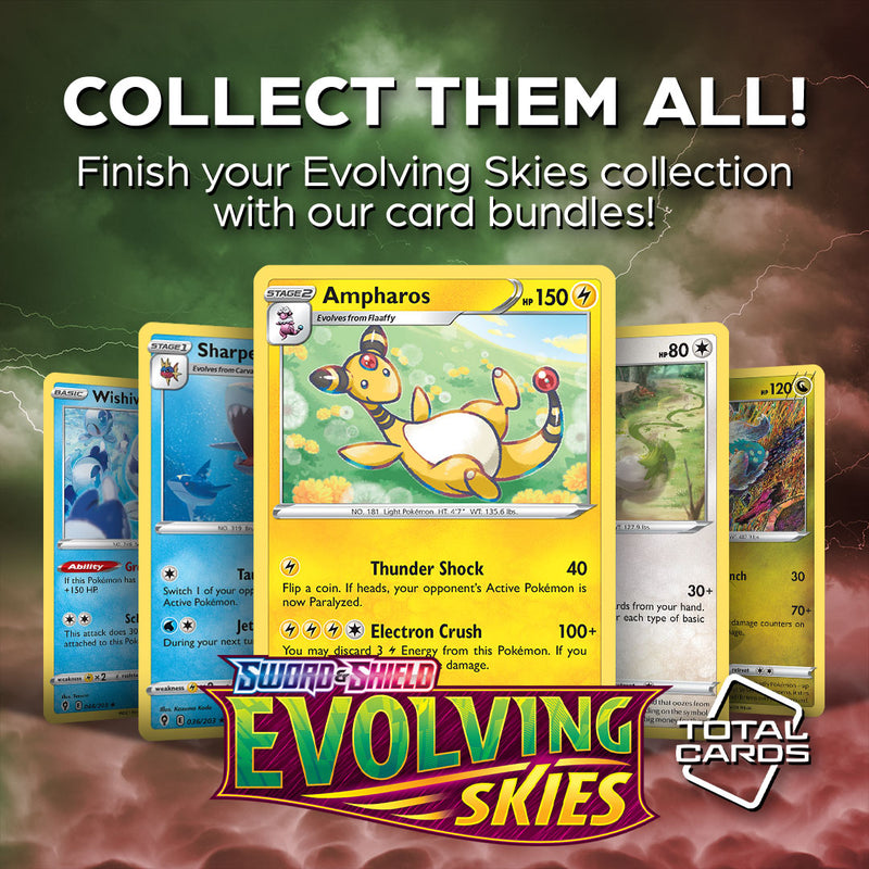 Get an Evolving Skies master set with Single Card Bundles!