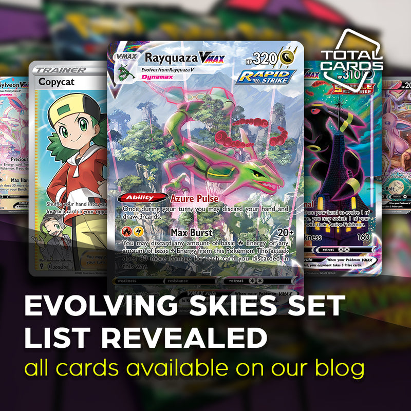 Pokemon Evolving Skies Set List Revealed!