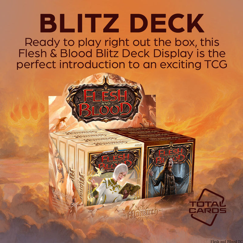 Dive into Flesh & Blood with the Monarch blitz decks!