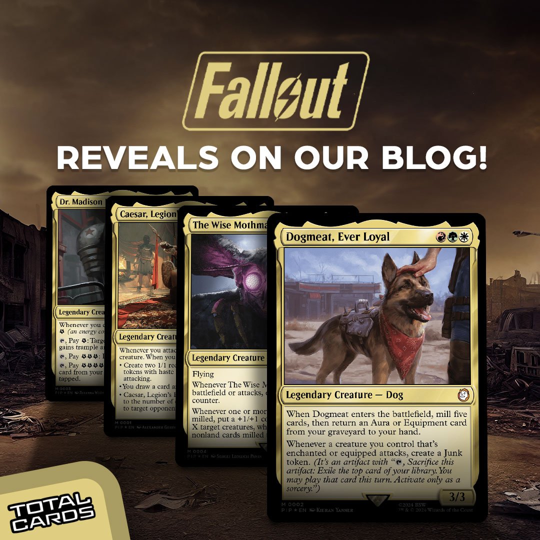 Epic Magic the Gathering Fallout reveals!