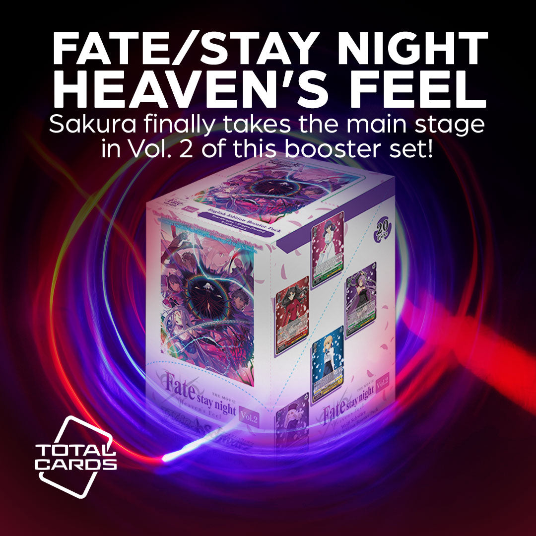 Fate/Stay Night Heaven's Feel Vol.2 is coming to Weiss Schwarz!
