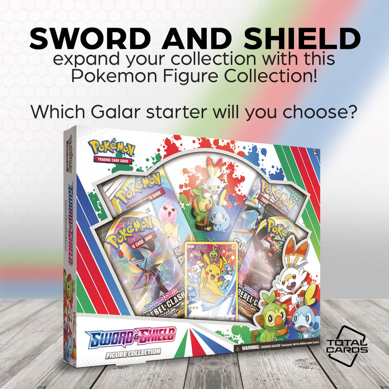 Enhance your collection with the Sword & Shield Figure Collection!