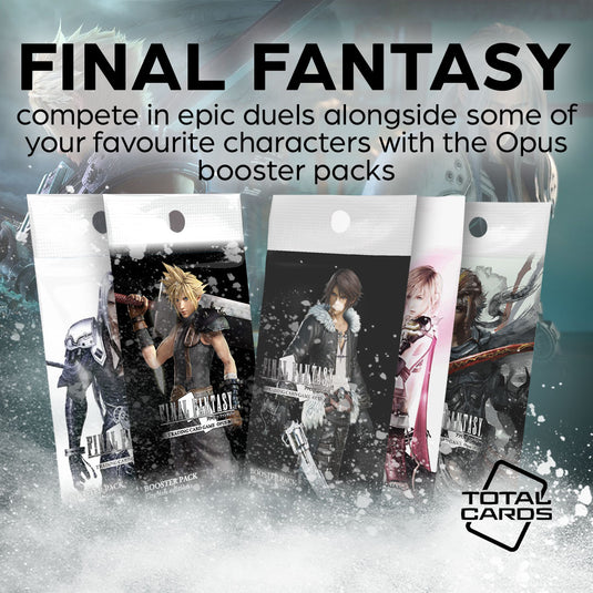 The early Opus series are coming back with a Final Fantasy restock!