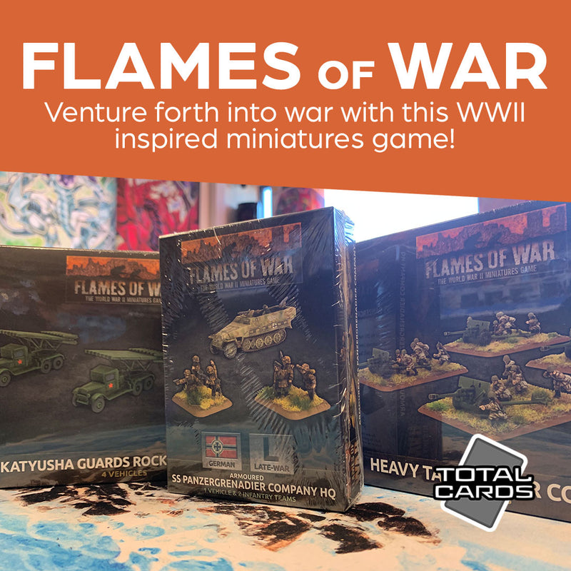 Dive back into WWII with Flames of War!