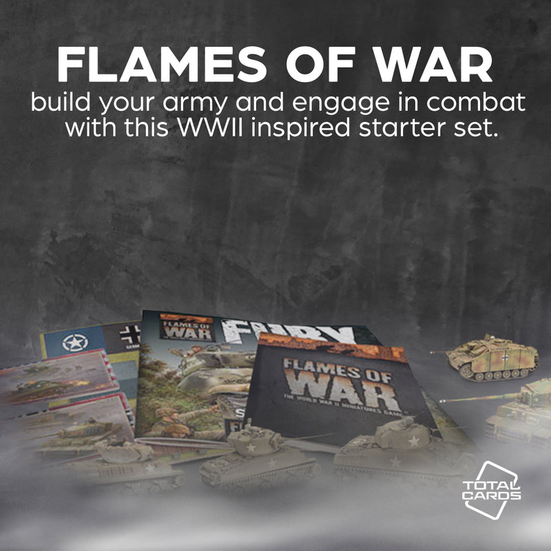 Enter the combat of WWII with Flames of War!