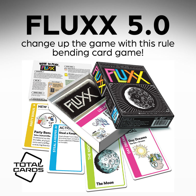 Play the classic game of Fluxx!