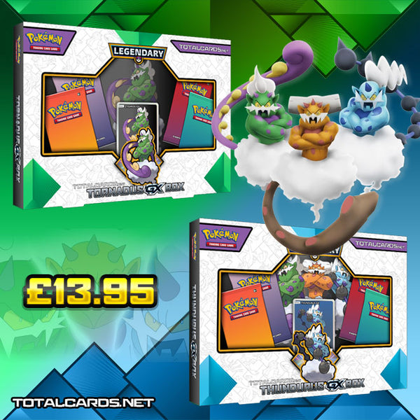 New Pokemon Tornadus & Thundurus GX Boxes Revealed!