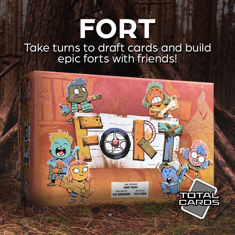 Build an epic fort in the game of Fort!