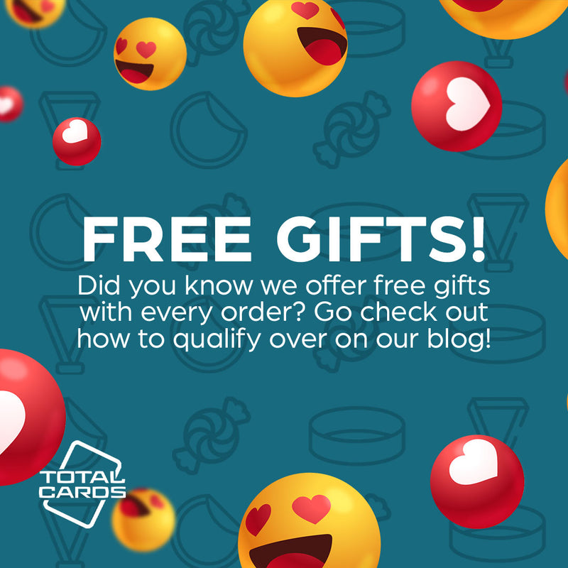 Grab some awesome free gifts at Total Cards!