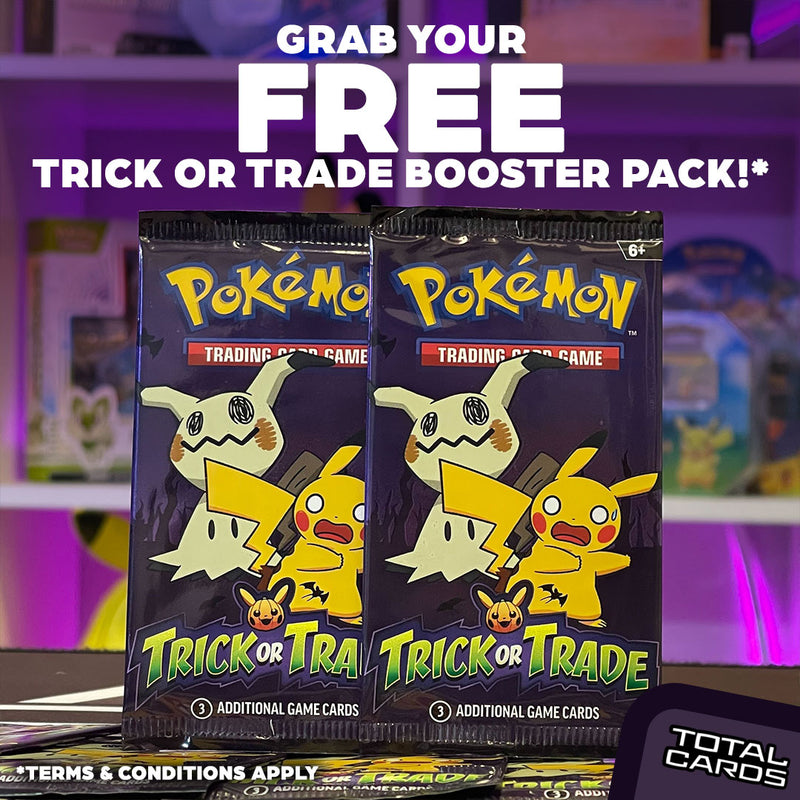 Grab a FREE Pokemon TCG Trick or Trade 2023 Booster Pack! Grab a FREE Pokemon TCG Trick or Trade 2023 Booster Pack!