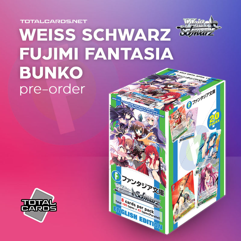 Weiss Schwarz Fujimi Fantasia Bunko is Available to Pre-Order