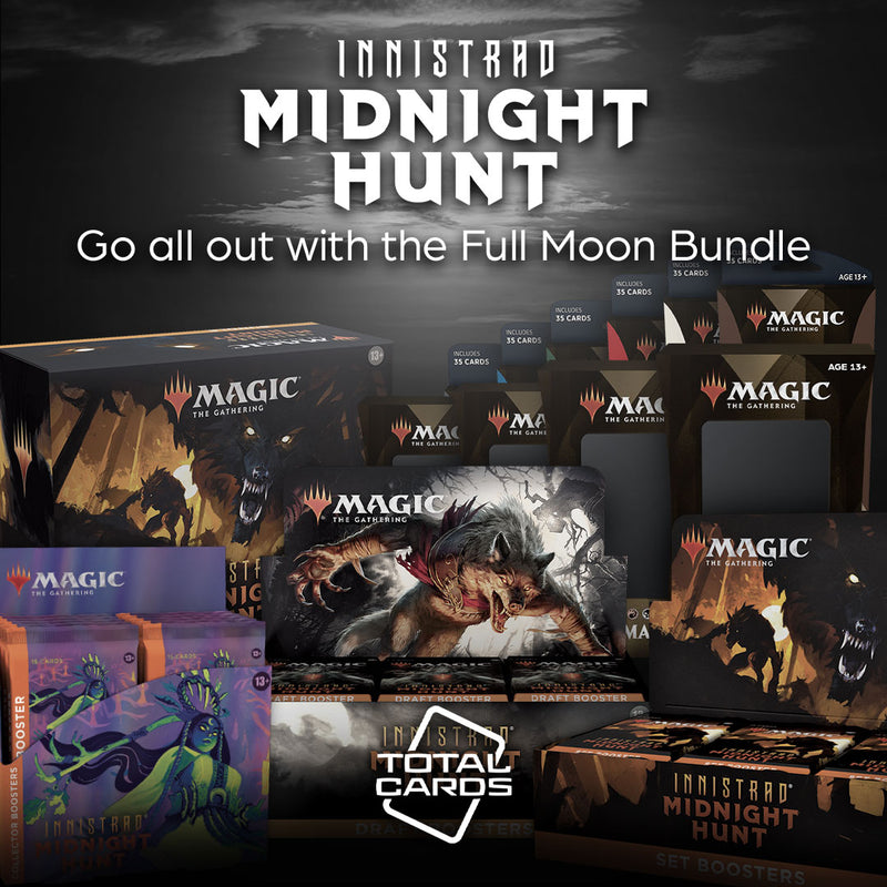 Get the ultimate werewolf experience with the Midnight Hunt Full Moon bundle!