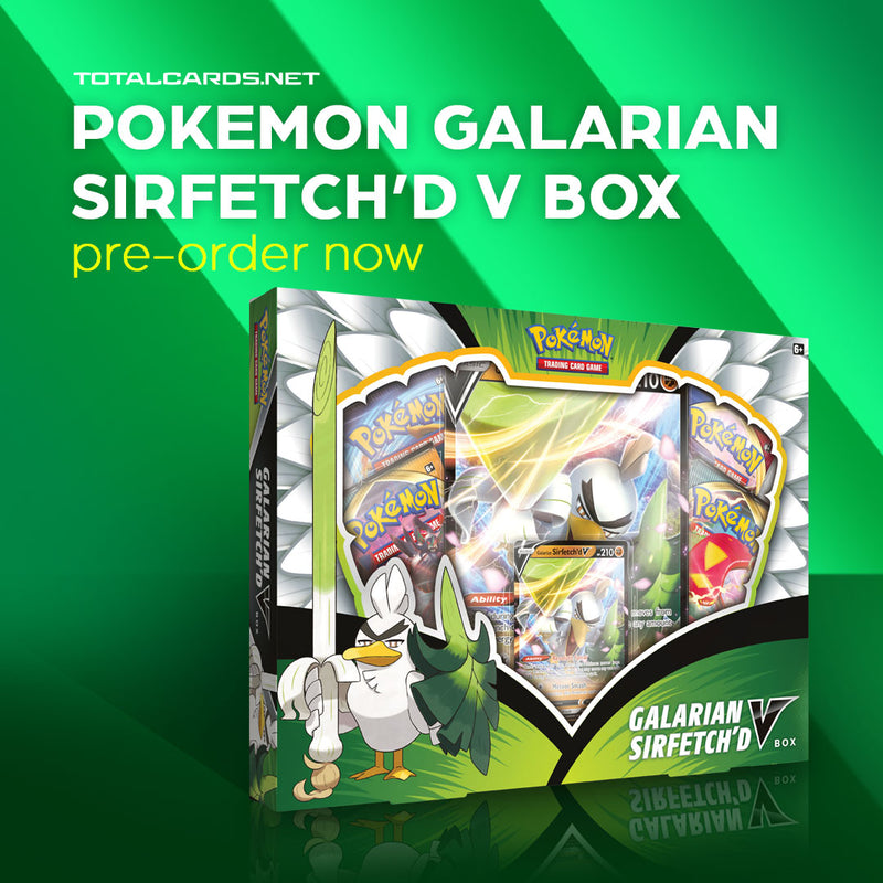 Pokemon Galarian Sirfetch'd V Box Revealed!!!