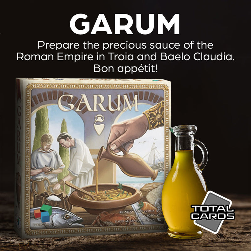 Prepare the sauce in Garum!