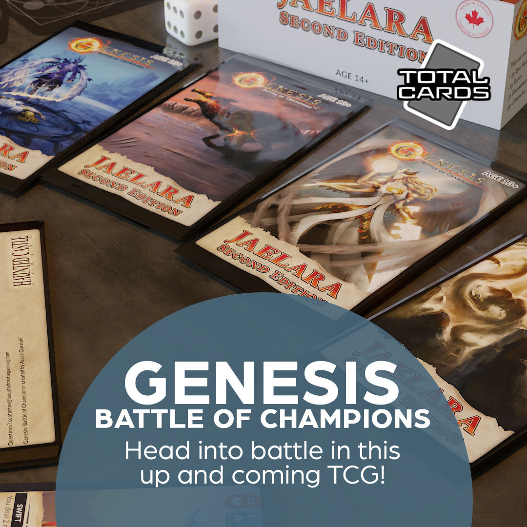 Experience a brand new TCG with Genesis - Battle of Champions!