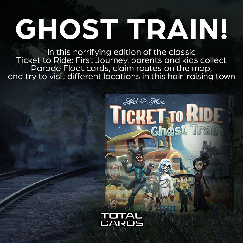 All aboard the Ghost Train in Ticket to Ride!