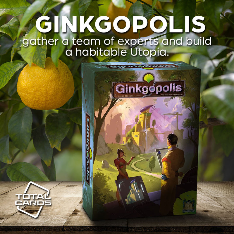 Balance consumption and construction in Ginkgopolis!