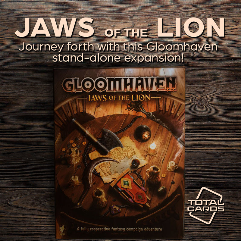 Explore a new side of Gloomhaven with Jaws of the Lion!