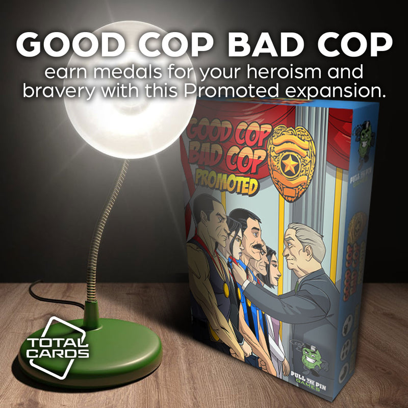 Ascend the ranks with Good Cop Bad Cop Promoted!