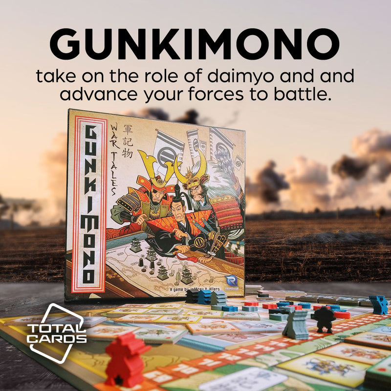 Experience war in Feudal Japan with the game of Gunkimono!