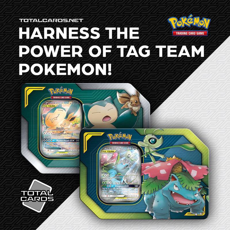Harness the power of Tag Team Pokemon