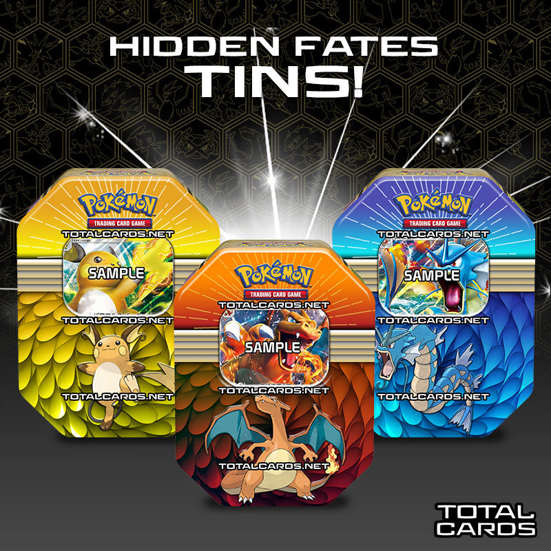Pokemon - Hidden Fates Tins Announced!!!
