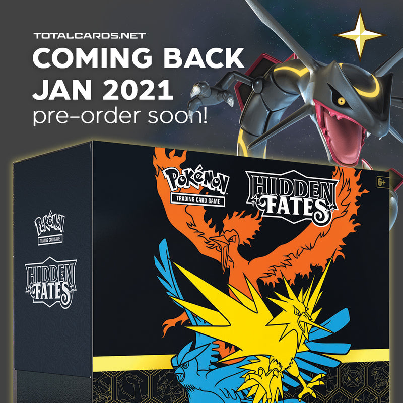 Pokemon Hidden Fates Elite Trainer Box is getting a reprint in January?!